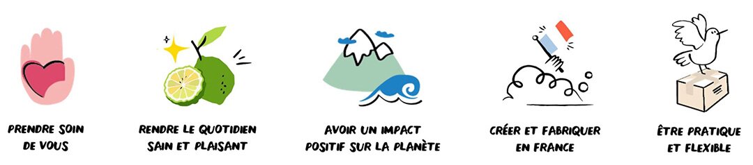 Les 5 engagements de pimpant